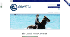 Desktop Screenshot of coastalhorsecareunit.org.za